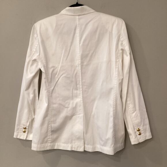 Ralph Lauren NWT P/S White Blazer With Logo on Chest Pocket. - Picture 2 of 6
